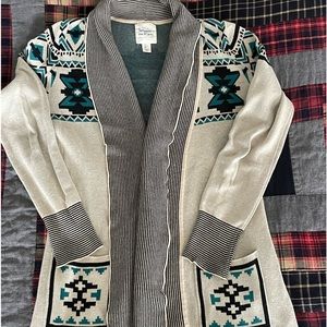 Aztec Sweater Size Large